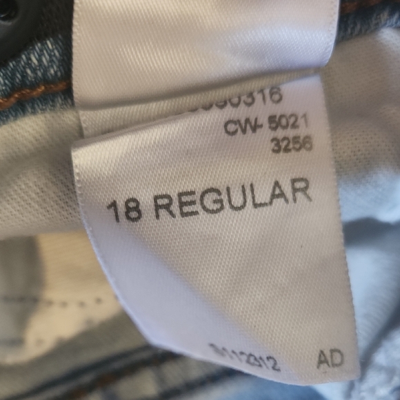 Levi Strauss Boys Kids Blue Skinny Jeans Size 18 - Picture 4 of 16